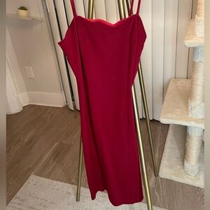 Size small red dress